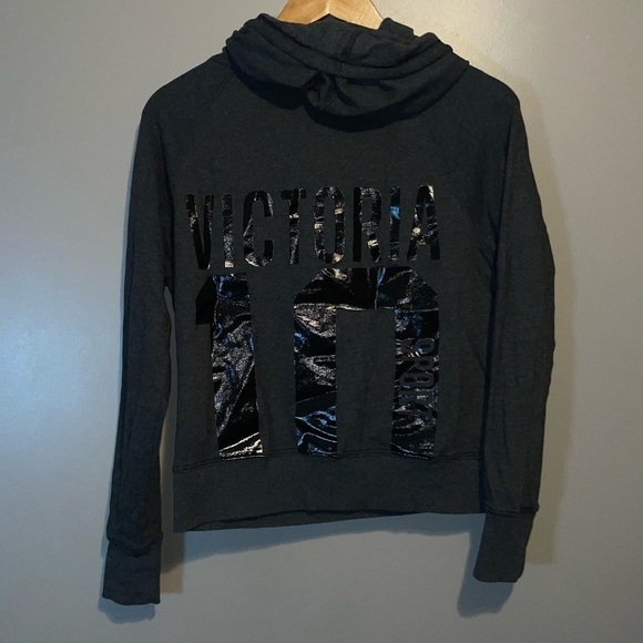 Victorias Secret Sport Oversize Cropped Hoodie - Picture 5 of 6